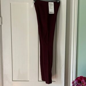 lululemon athletica Dark Red Straight Leg Pants